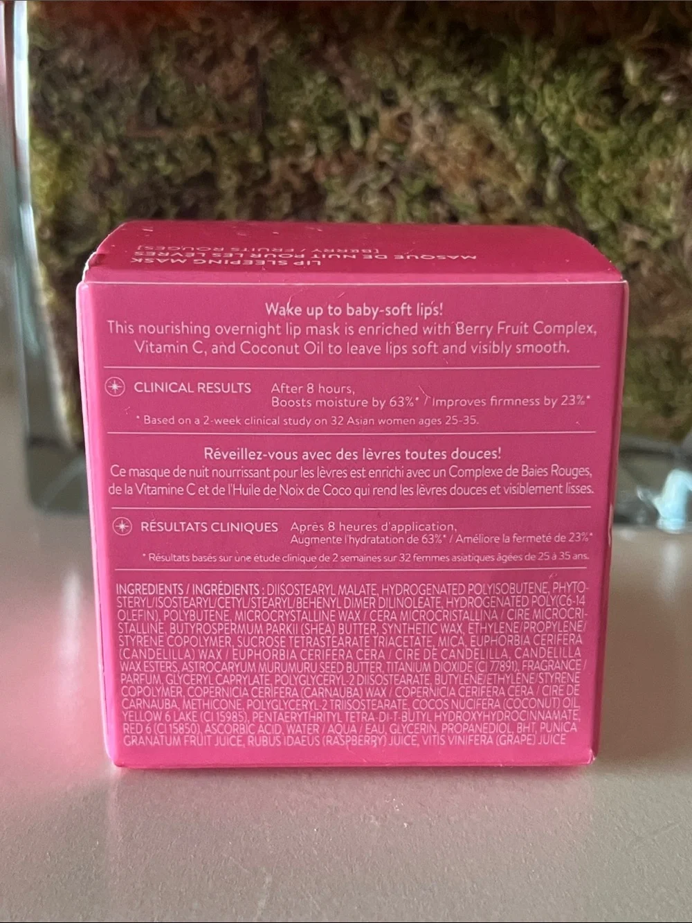 LANEIGE Lip Sleeping Mask Berry New In Box